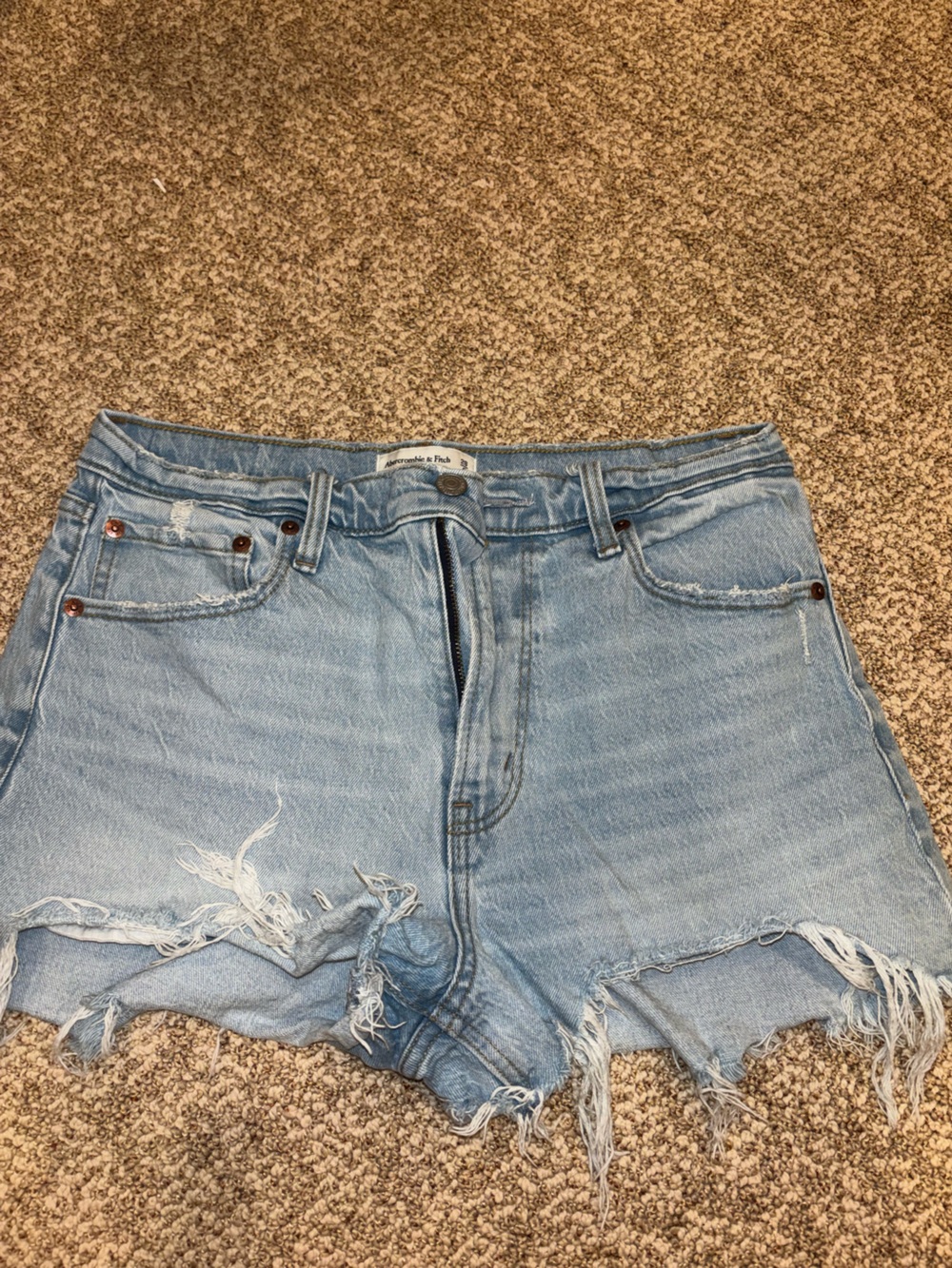 Abercrombie & Fitch Mom High Rise Shorts